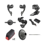 Groupe SRAM FORCE AXS E1 2x12V Capteur de Puissance