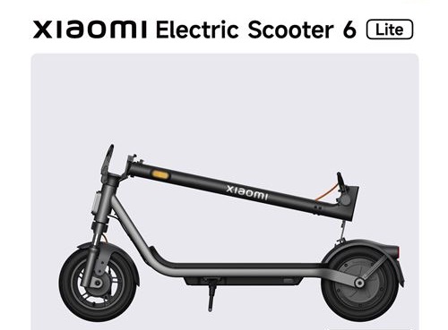 Trottinette électrique Xiaomi Electric Scooter 6 Lite 300 W Noir – Image 3