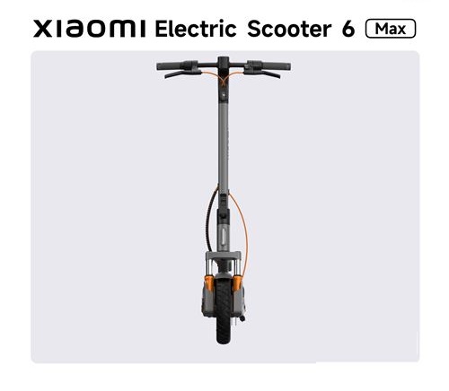 Trottinette électrique Xiaomi Electric Scooter 6 Max 450 W Noir – Image 4