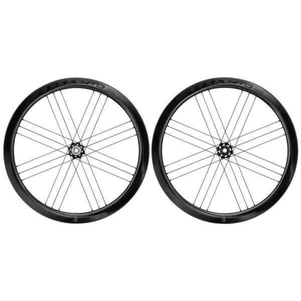 Campagnolo Paire de Roues - Bora WTO 45 C23 DB - 28" | Carbon | 2-Way Fit | AFS - 12x100mm | 12x142mm - HG