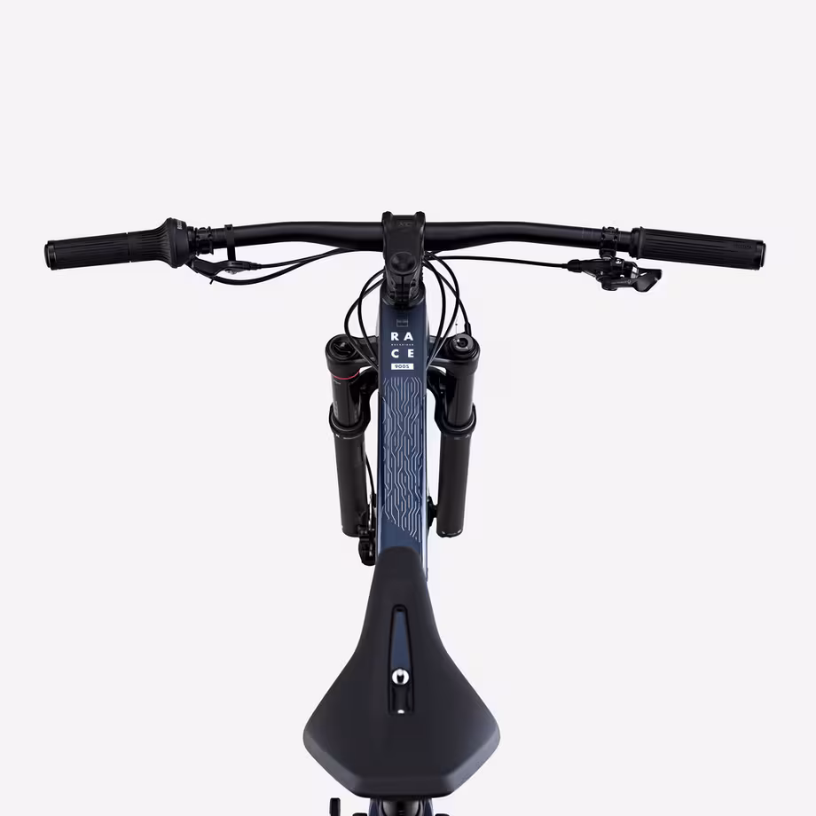 ROCKRIDER Vélo vtt xc crosscountry race 900 s bleu – cadre full carbone – GX roues carbon – Image 5