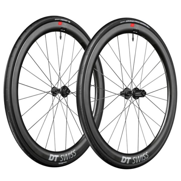 DT Swiss | Continental Système de Roue WTS - Set ERC 1100 DICUT 45 + Pneu Pliable Aero 111 / GP 5000 S - 28" | 12x100/12x142mm - HG-L / XDR